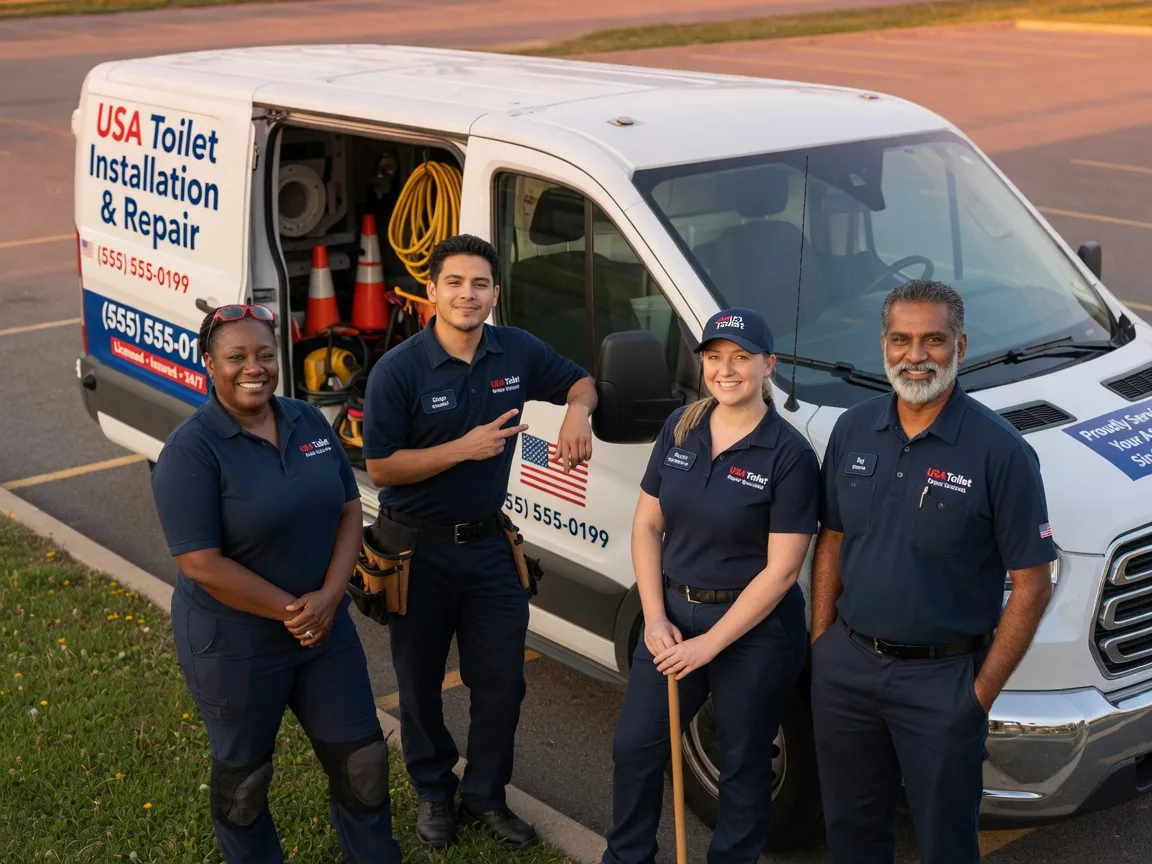 Toilet Installation company in Oakford, IN